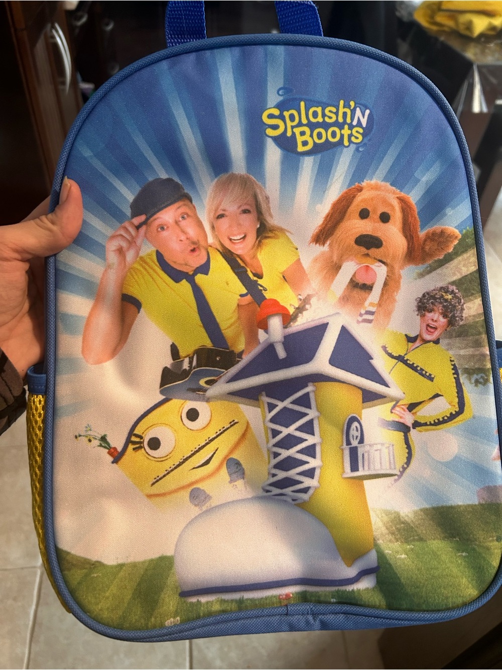 Splash n boots back pack